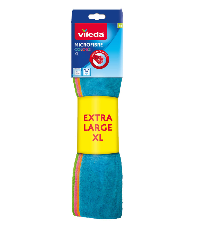 Vileda-Microfiber-Colour-X-4pcs Vileda Microfiber Colour x 4pcs - Image 1