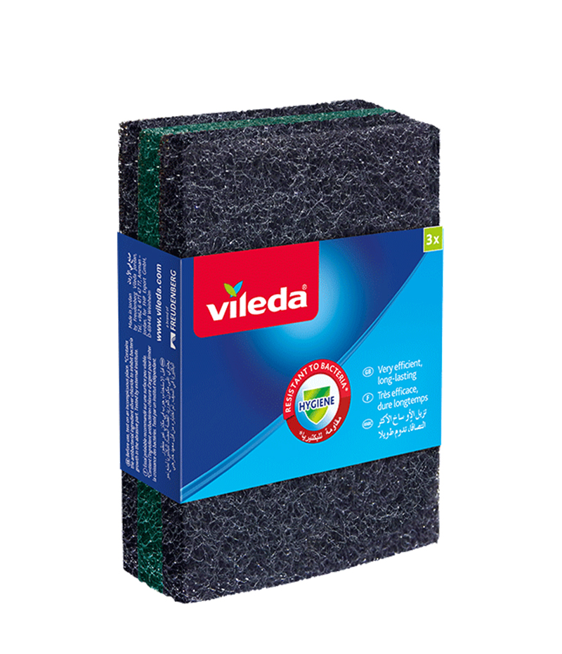 Vileda-Ultra-Fresh-Pan-Scourer-3-pcs Vileda Ultra Fresh Pan Scourer x 3pcs - Image 1